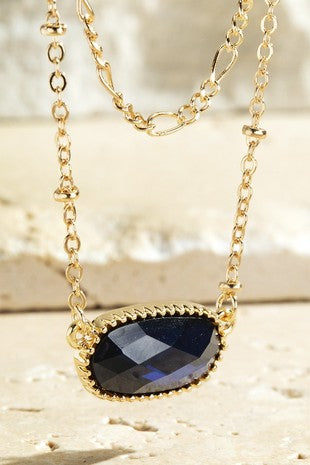 My Style Black Layered Necklace