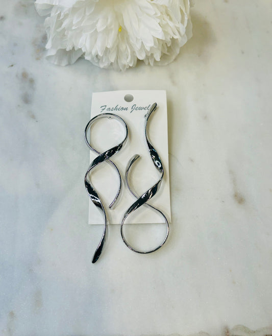 In This Together Earrings - Silver