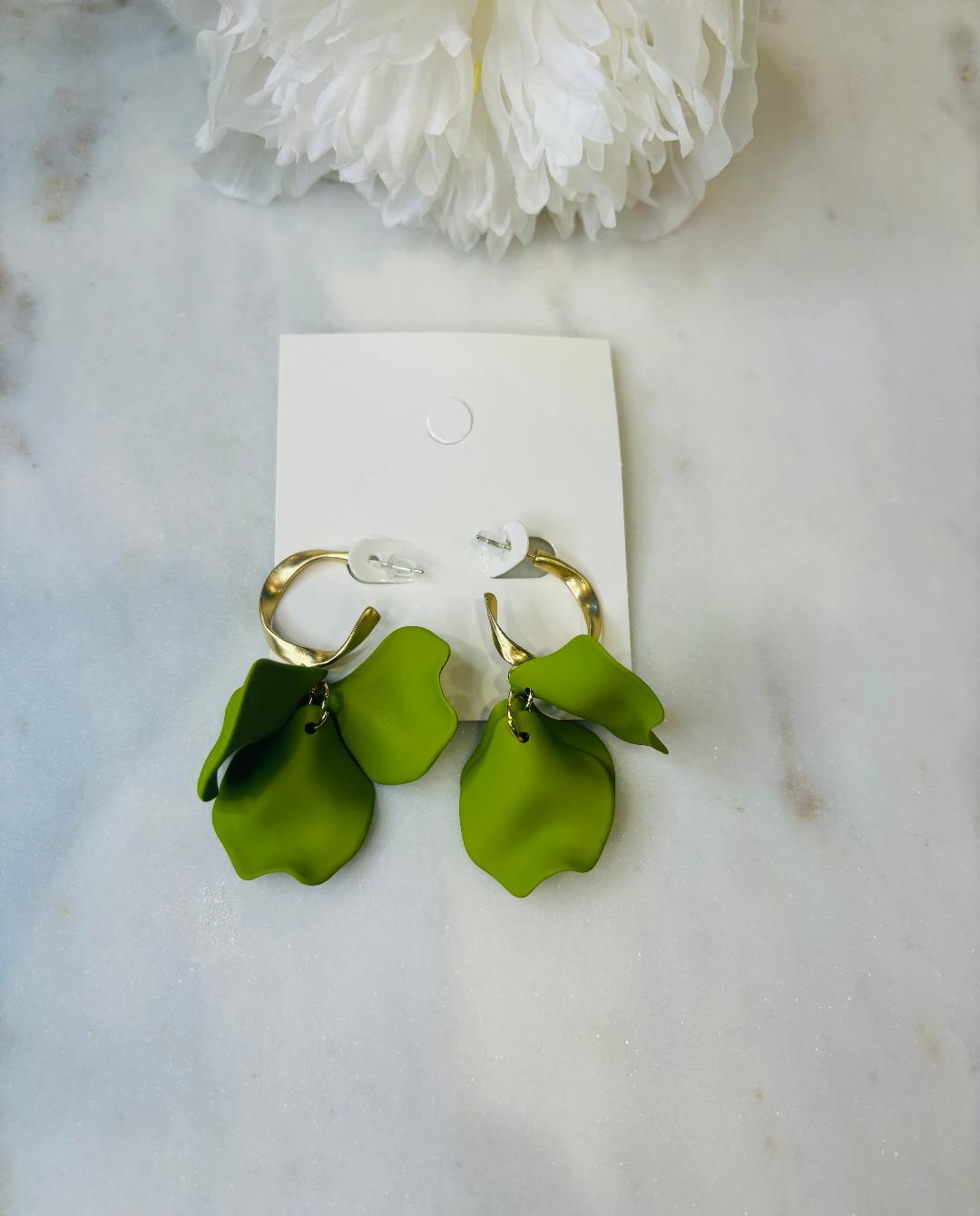 Flawless Forever Earrings - Green